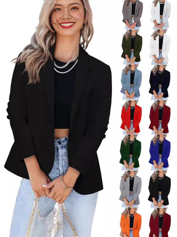 Damer Elegant Blazer med modern snitt och praktiska fickor Eva Jonsson-Eva Jonsson