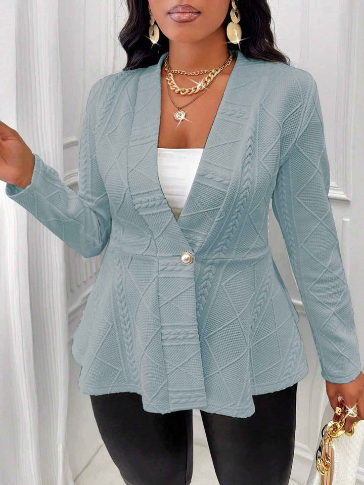 Damer Elegant Blazer med strukturerad design och smickrande snitt Mirla-Eva Jonsson
