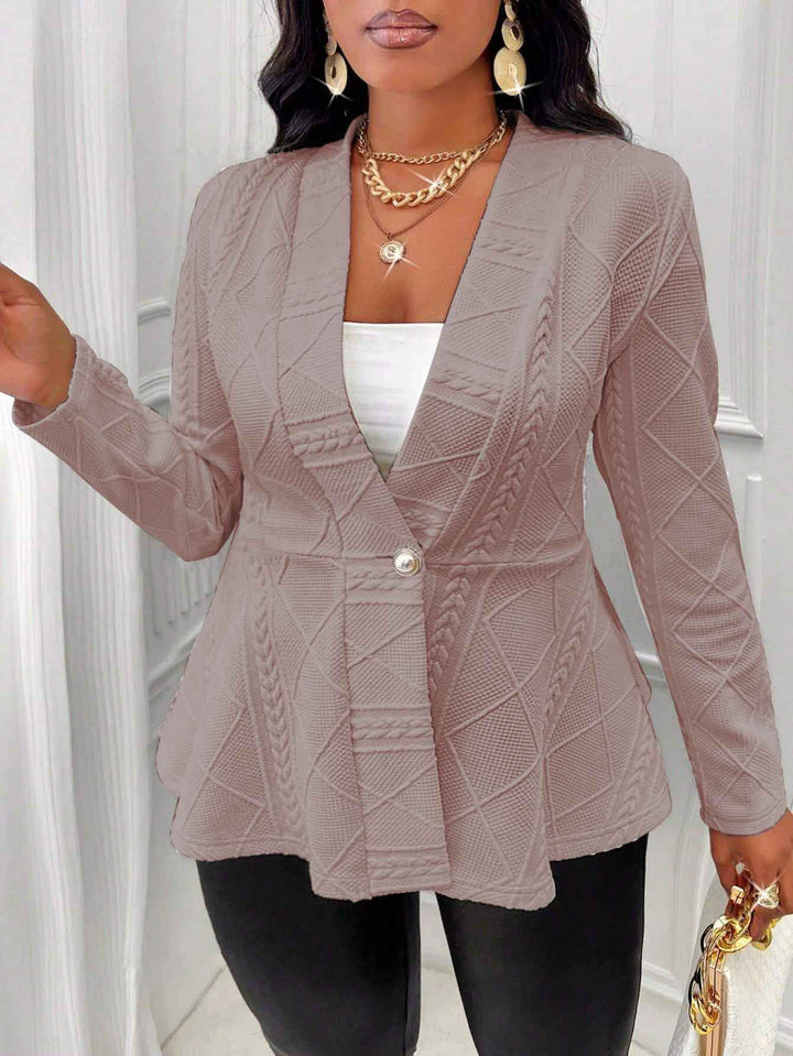 Damer Elegant Blazer med strukturerad design och smickrande snitt Mirla-Eva Jonsson