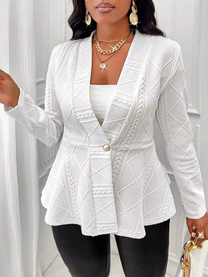 Damer Elegant Blazer med strukturerad design och smickrande snitt Mirla-Eva Jonsson