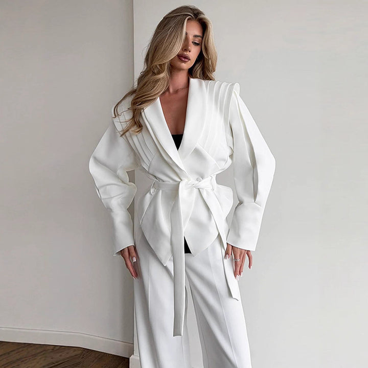 Damer Elegant Blazer med strukturerade ärmar Mirla-Eva Jonsson
