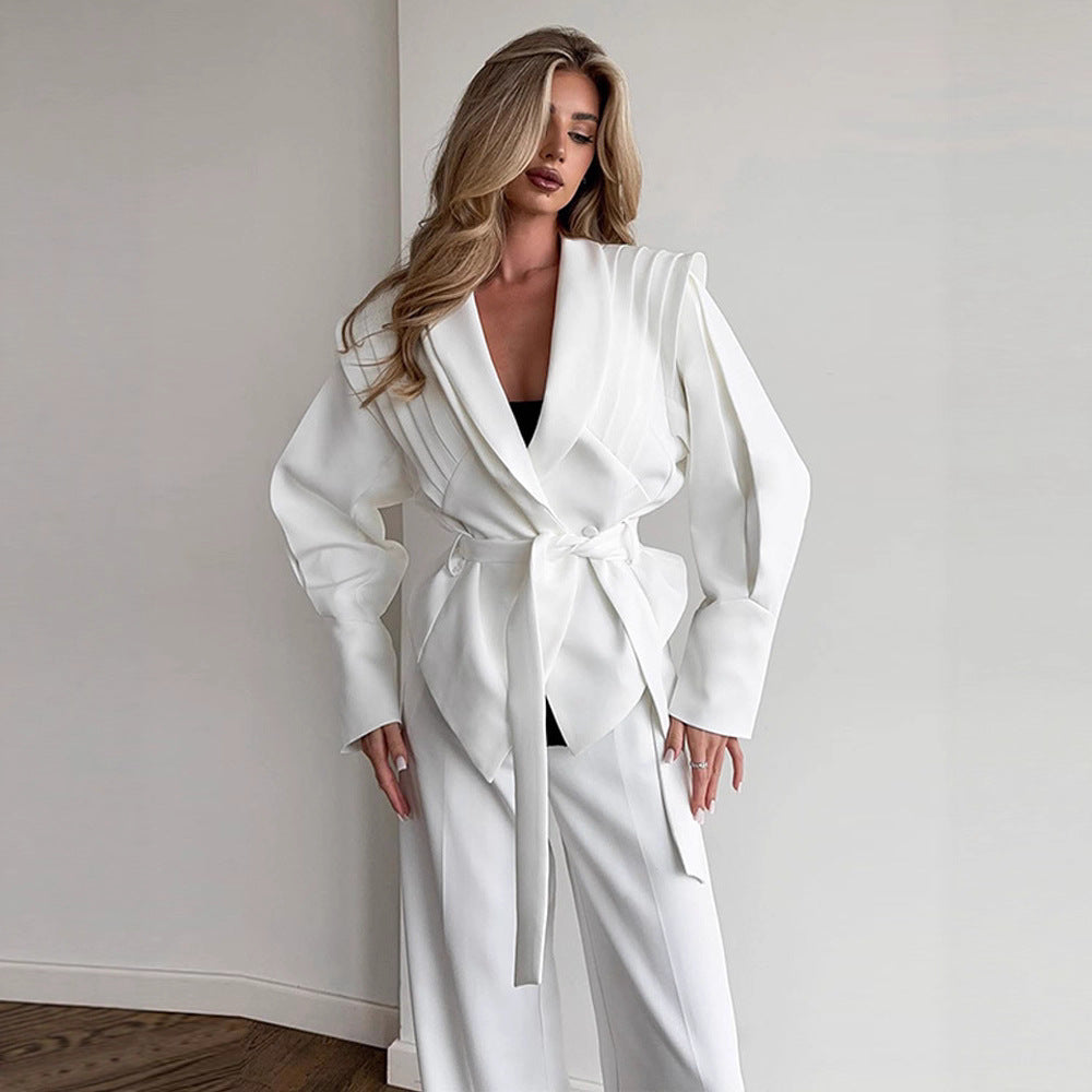 Damer Elegant Blazer med strukturerade ärmar Mirla-Eva Jonsson