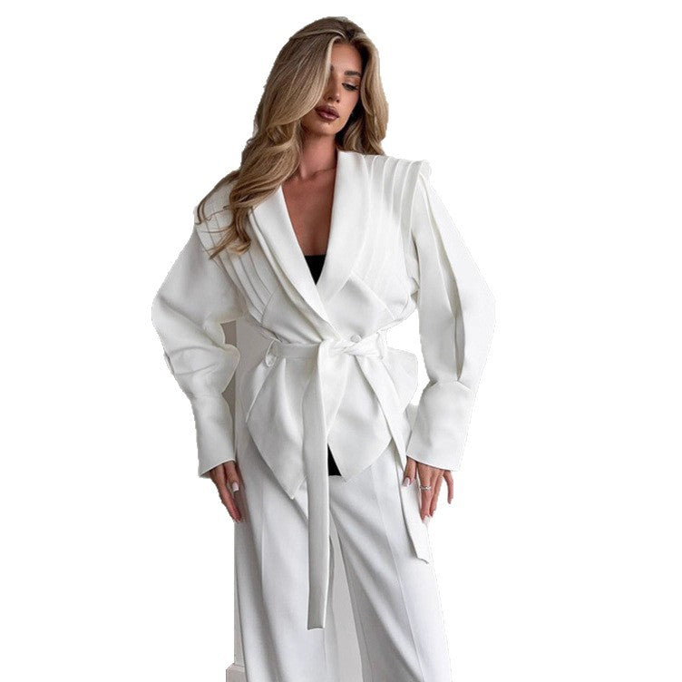 Damer Elegant Blazer med strukturerade ärmar Mirla-Eva Jonsson