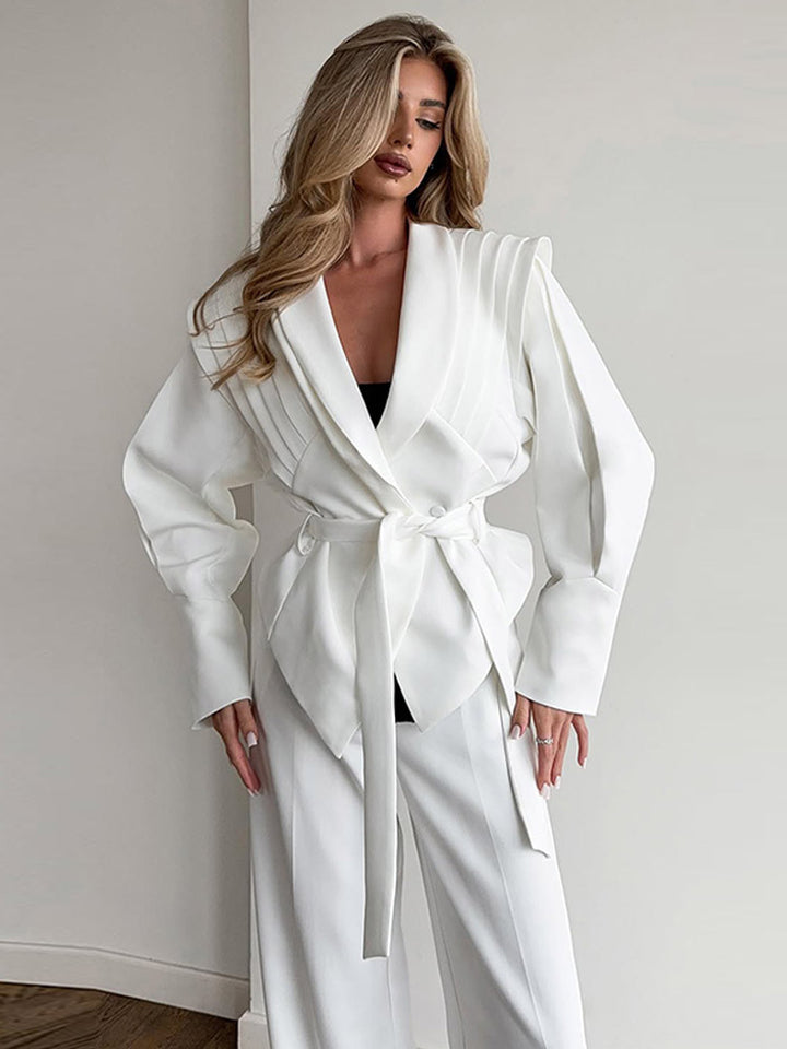 Damer Elegant Blazer med strukturerade ärmar Mirla-Eva Jonsson