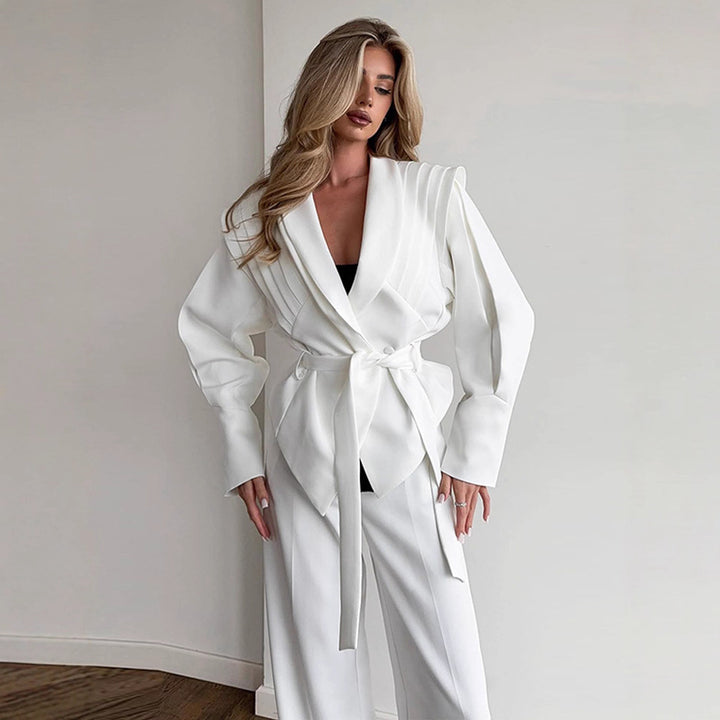 Damer Elegant Blazer med strukturerade ärmar Mirla-Eva Jonsson