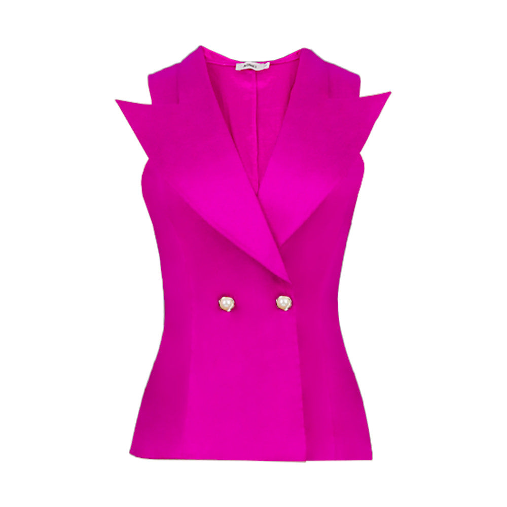 Damer Elegant Blazer-set med vida byxor Mirla-Eva Jonsson