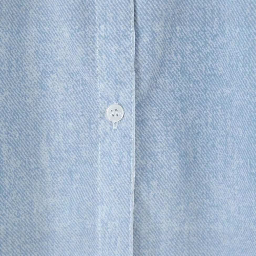 Damer Elegant Blus med Ljus Gradient Mirla-Eva Jonsson