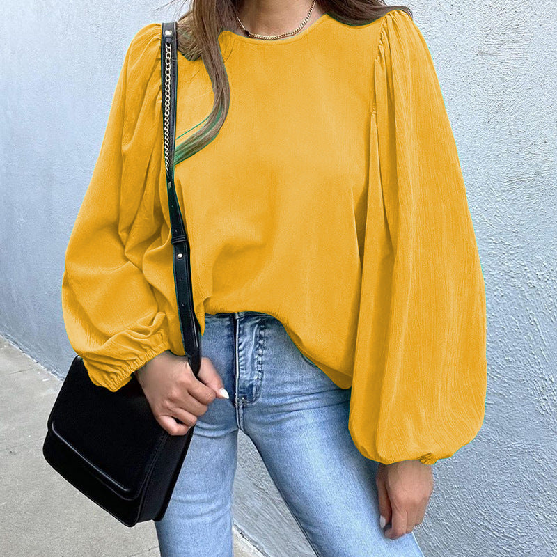 Damer Elegant Blus med Puffärmar Eva Jonsson-Eva Jonsson