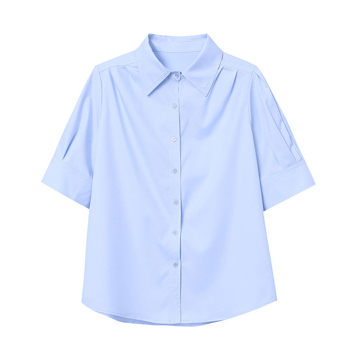 Damer Elegant Blus med Puffärmar Mirla-Eva Jonsson