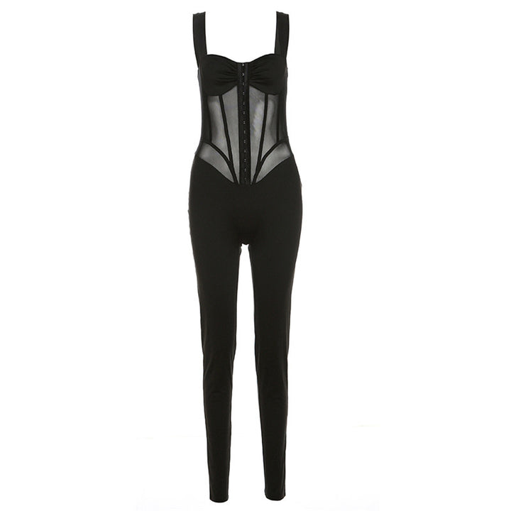 Damer Elegant Body med genomskinliga insatser och figursmickrande snitt Mirla-Eva Jonsson