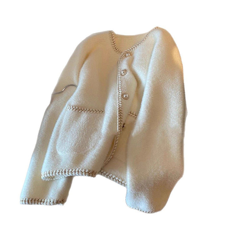 Damer Elegant Cardigan med Pärldekorationer Mirla-Eva Jonsson