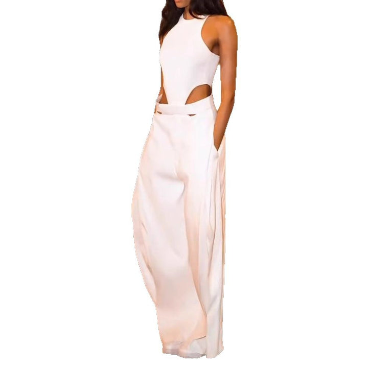 Damer Elegant Cut-Out Jumpsuit med Hög midja Mirla-Eva Jonsson