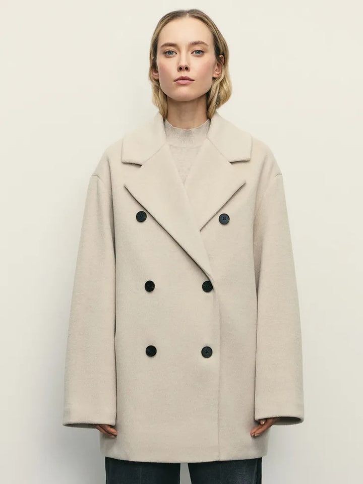Damer Elegant Dubbeldörr-Manteljacka Mirla-Eva Jonsson