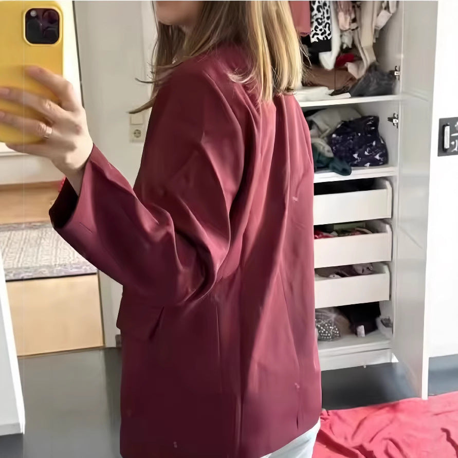 Damer Elegant Dubbelknäppt Blazerjacka Mirla-Eva Jonsson