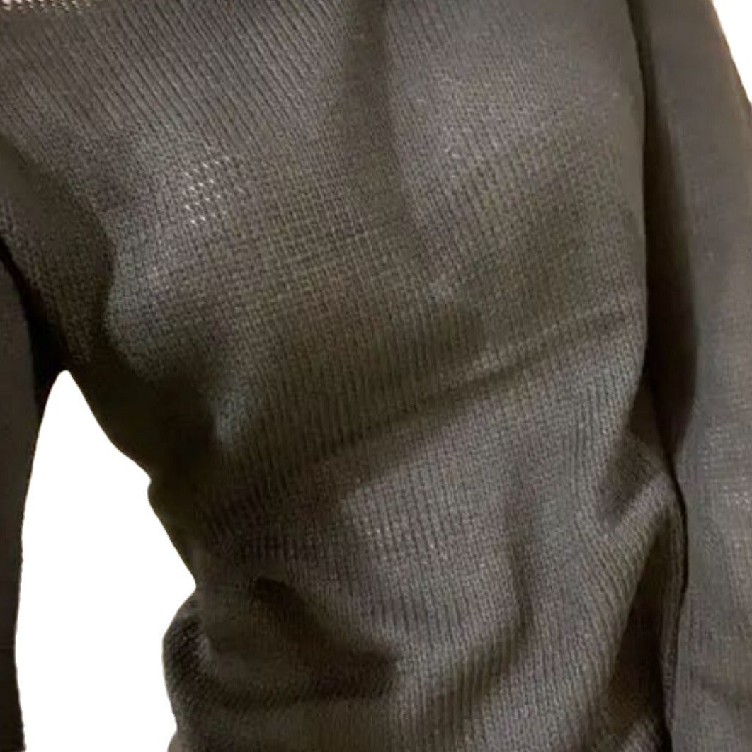 Damer Elegant Finstricktröja med avslappnad passform och rund halsringning Eva Jonsson-Eva Jonsson