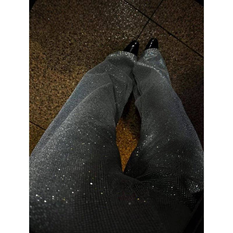 Damer Elegant Glitterbyxor Mirla-Eva Jonsson