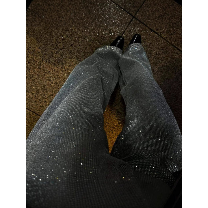Damer Elegant Glitterbyxor Mirla-Eva Jonsson