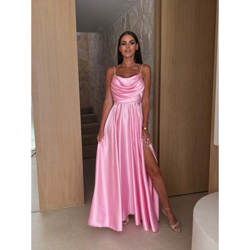 Damer Elegant Golvlångt Kvällsklänning Eva Jonsson-Eva Jonsson