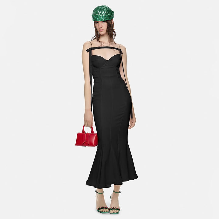 Damer Elegant Havfrue-Kjole med off-shoulder og tætsiddende pasform Mirla-Eva Jonsson