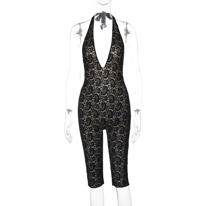 Damer Elegant Jumpsuit av fin spets Mirla-Eva Jonsson