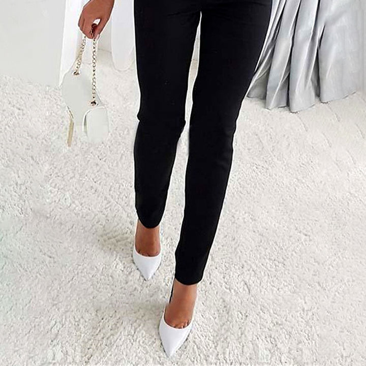 Damer Elegant Jumpsuit med genomskinliga puffärmar och strassdetaljer Mirla-Eva Jonsson