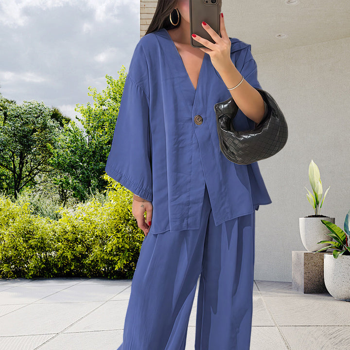 Damer Elegant Kimono-Jacka med vida ärmar och lös passform Eva Jonsson-Eva Jonsson