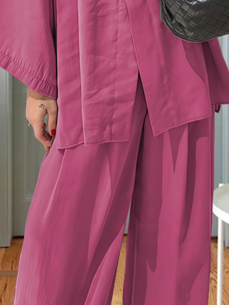Damer Elegant Kimono-Jacka med vida ärmar och lös passform Eva Jonsson-Eva Jonsson