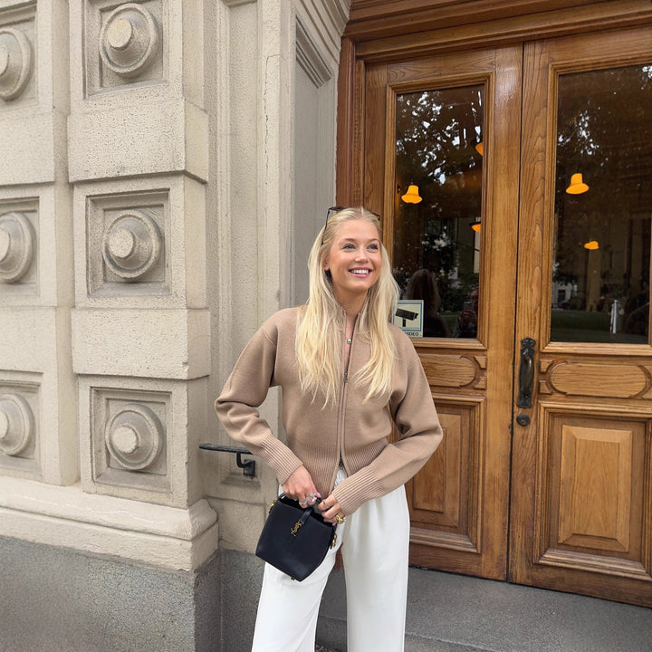 Damer Elegant Kofta med genomgående dragkedja Mirla-Eva Jonsson