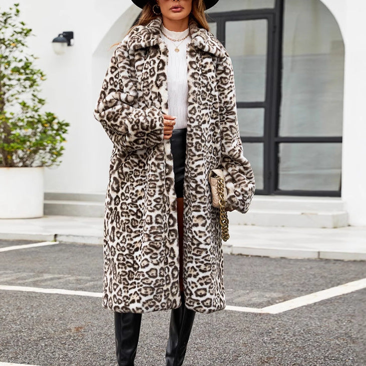 Damer Elegant Konstpälsrock Eva Jonsson-Eva Jonsson