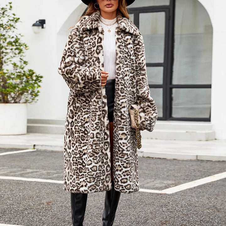 Damer Elegant Konstpälsrock Eva Jonsson-Eva Jonsson