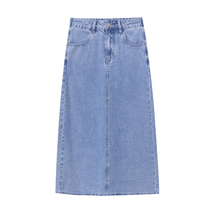 Damer Elegant Lång Denim Kjol Mirla-Eva Jonsson