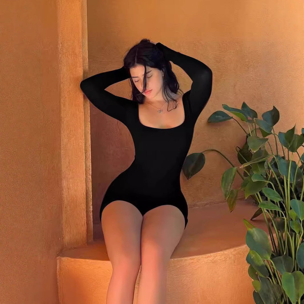 Damer Elegant Långärmad Bodysuit Eva Jonsson-Eva Jonsson