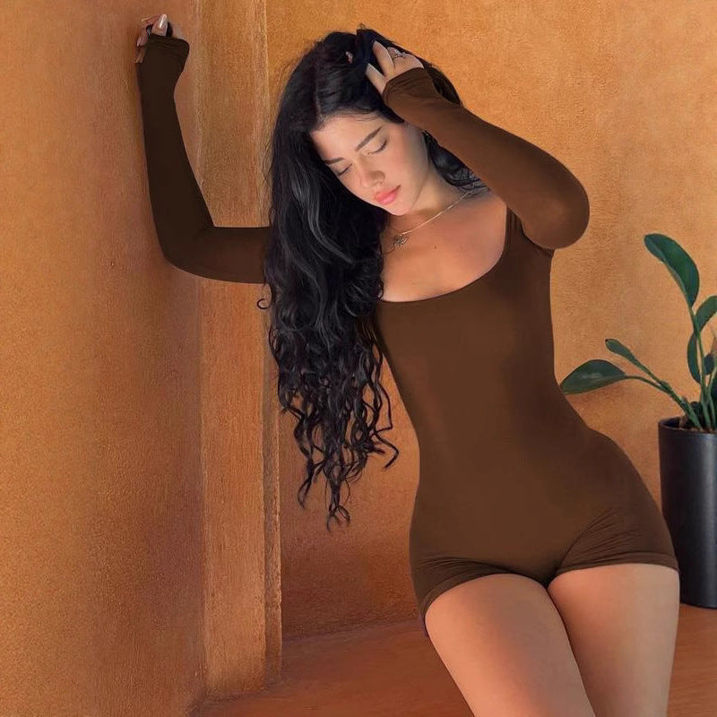 Damer Elegant Långärmad Bodysuit Eva Jonsson-Eva Jonsson