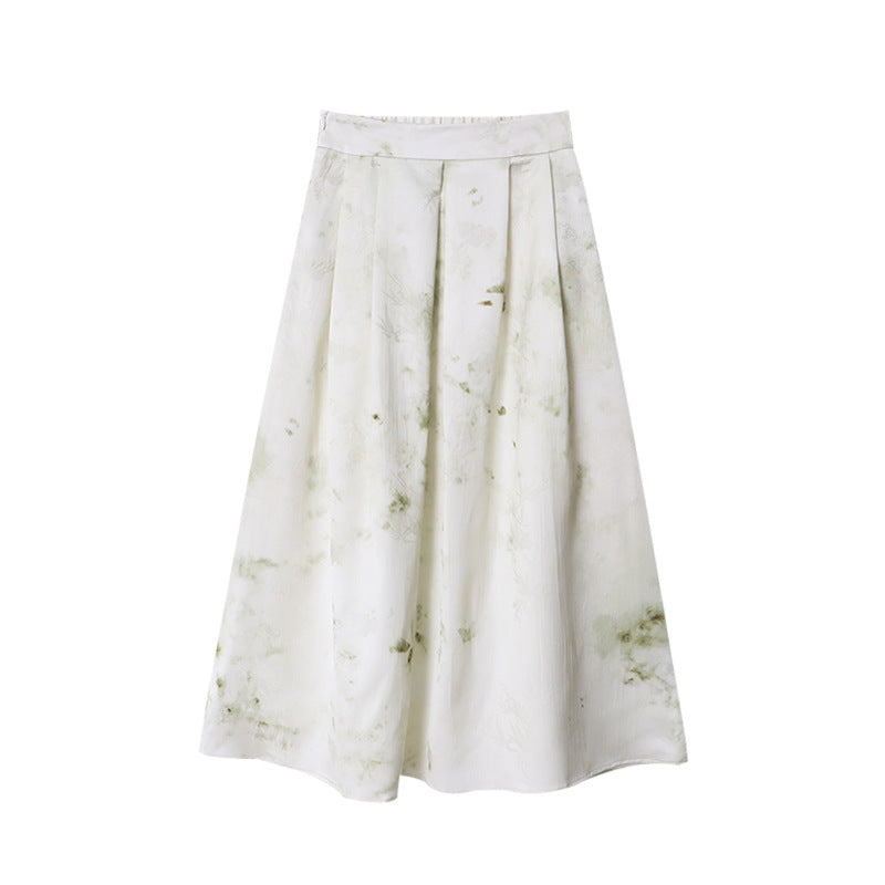 Damer Elegant Maxi Kjol med Blommönster Mirla-Eva Jonsson
