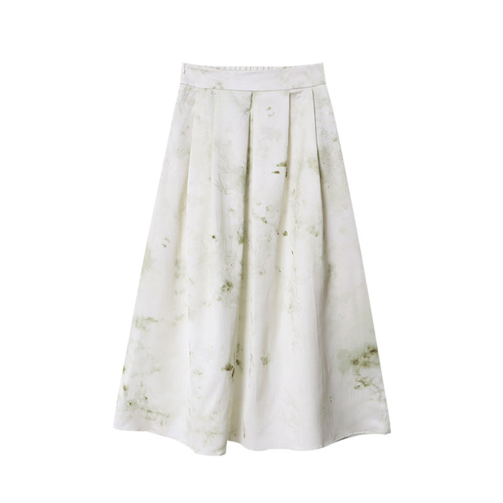 Damer Elegant Maxi Kjol med Blommönster Mirla-Eva Jonsson
