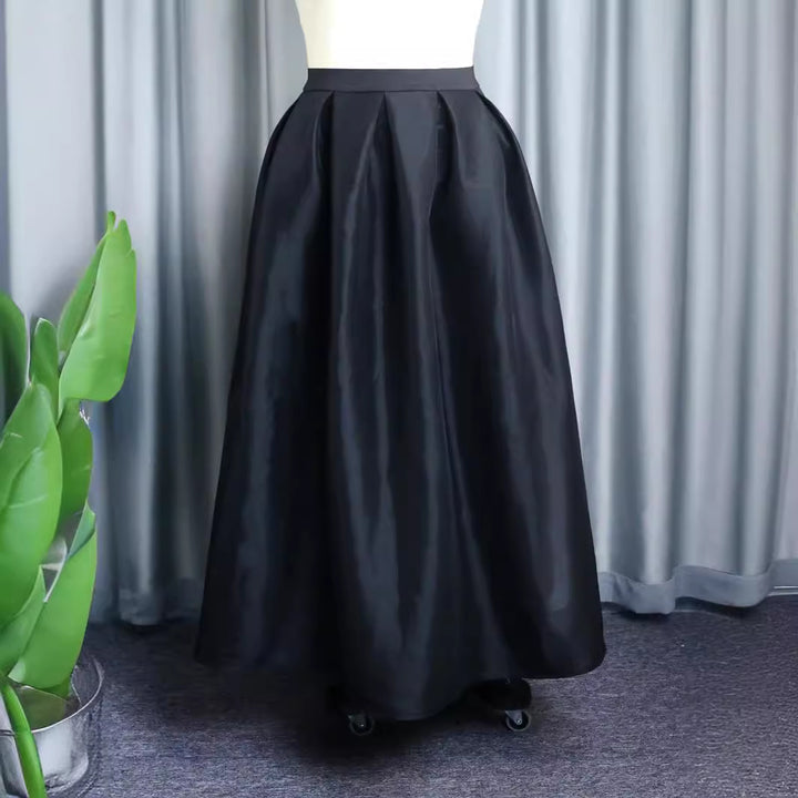 Damer Elegant Maxikjol med Fållningar Mirla-Eva Jonsson