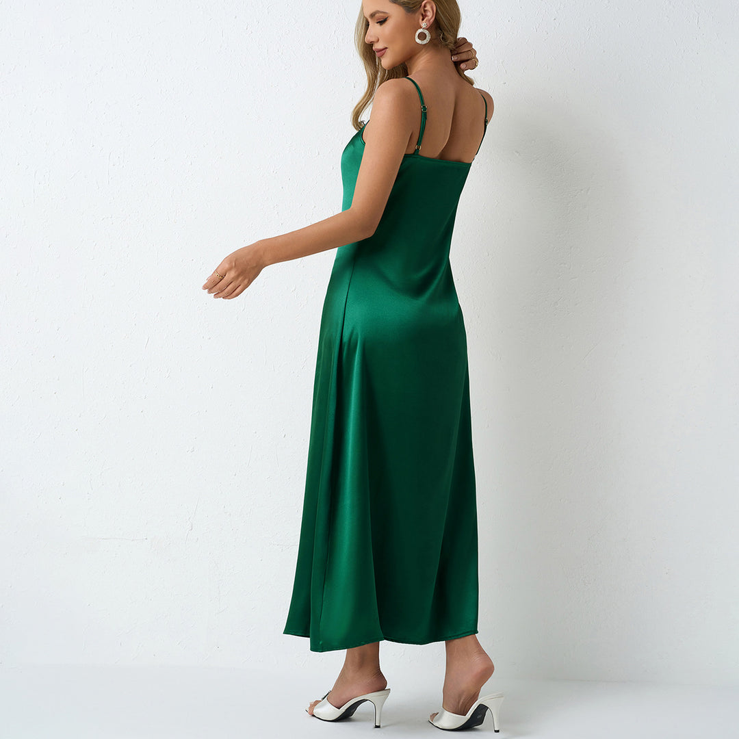Damer Elegant Maxikjol med snygg Halter-neck-design Mirla-Eva Jonsson