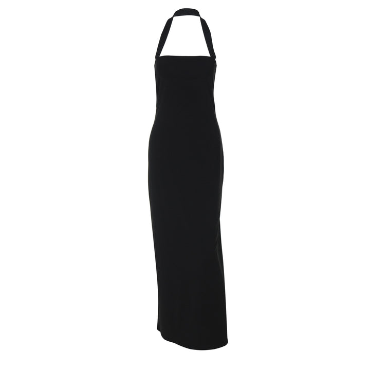 Damer Elegant Maxiklänning med Halterneck och figurnära snitt Mirla-Eva Jonsson