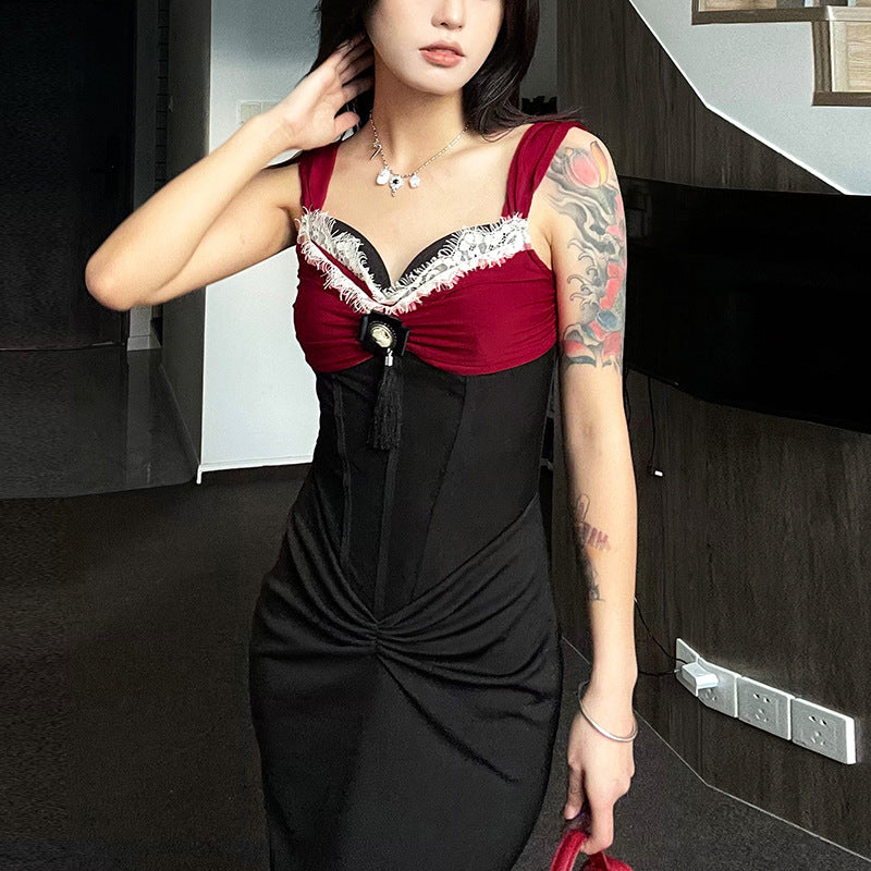 Damer Elegant Maxiklänning med dekadent Bustier-överdel och dekorerade detaljer Mirla-Eva Jonsson