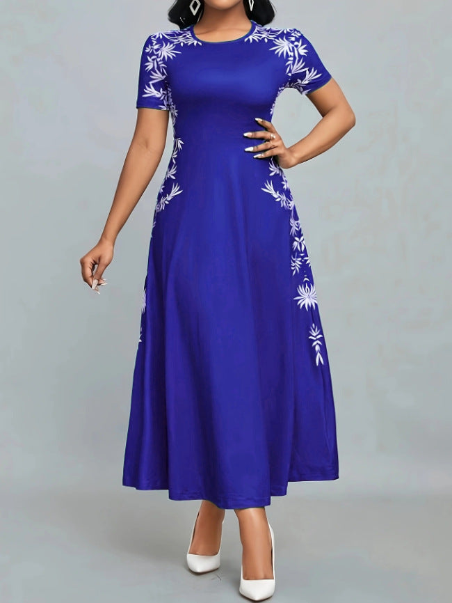 Damer Elegant Maxiklänning med florala broderier Mirla-Eva Jonsson