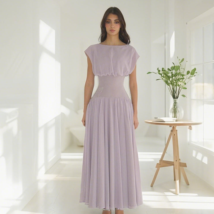 Damer Elegant Maxiklänning med modern skärning och fina detaljer Eva Jonsson-Eva Jonsson