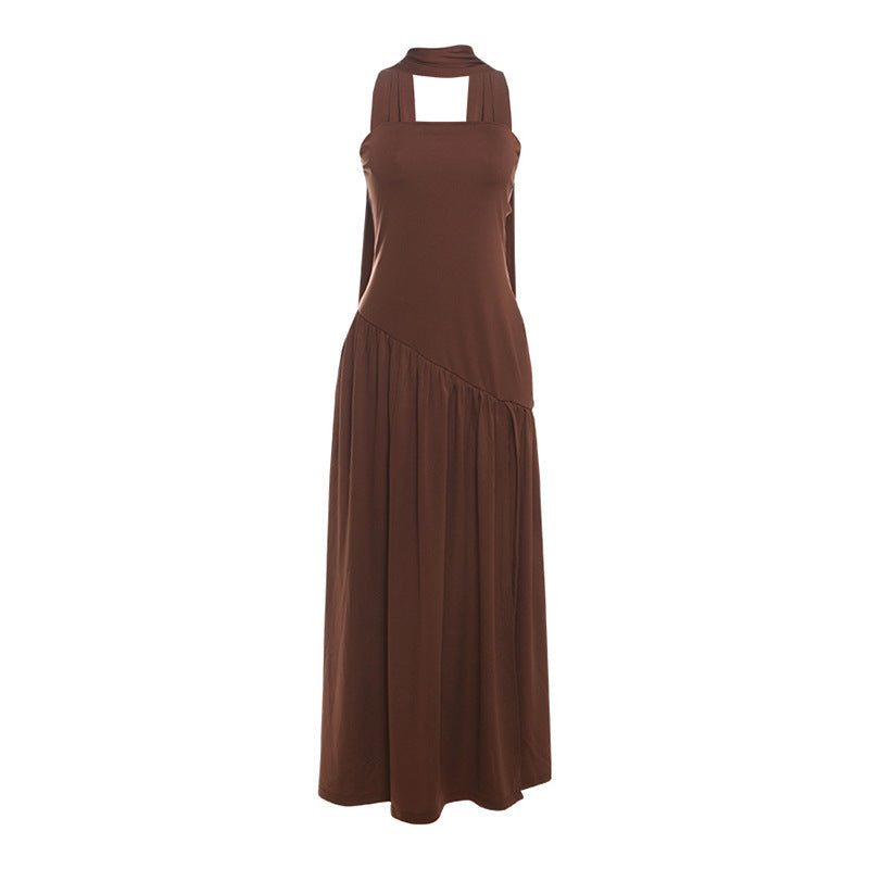 Damer Elegant Maxiklänning med off-shoulder silhuett och sofistikerad slit Mirla-Eva Jonsson