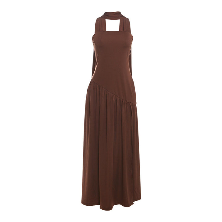Damer Elegant Maxiklänning med off-shoulder silhuett och sofistikerad slit Mirla-Eva Jonsson