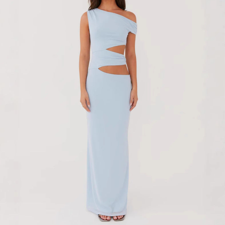 Damer Elegant Maxiklänning med raffinerade cut-out-detaljer och figurnära passform Eva Jonsson-Eva Jonsson