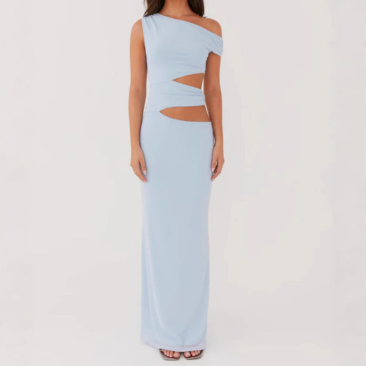 Damer Elegant Maxiklänning med raffinerade cut-out-detaljer och figurnära passform Eva Jonsson-Eva Jonsson
