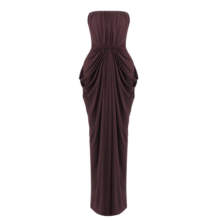 Damer Elegant Maxiklänning med raffinerade draperingar Mirla-Eva Jonsson
