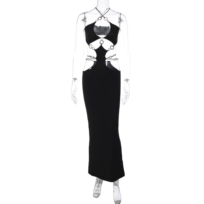 Damer Elegant Maxiklänning med utstickande Cut-Out-design Mirla-Eva Jonsson