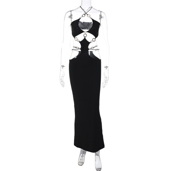 Damer Elegant Maxiklänning med utstickande Cut-Out-design Mirla-Eva Jonsson