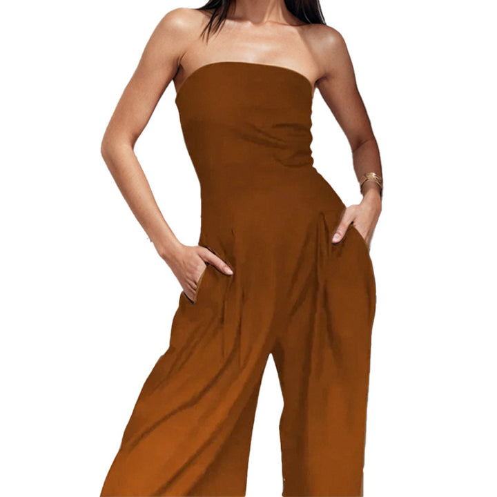Damer Elegant Off-Shoulder Kvällsklänning med Sidfickor Mirla-Eva Jonsson