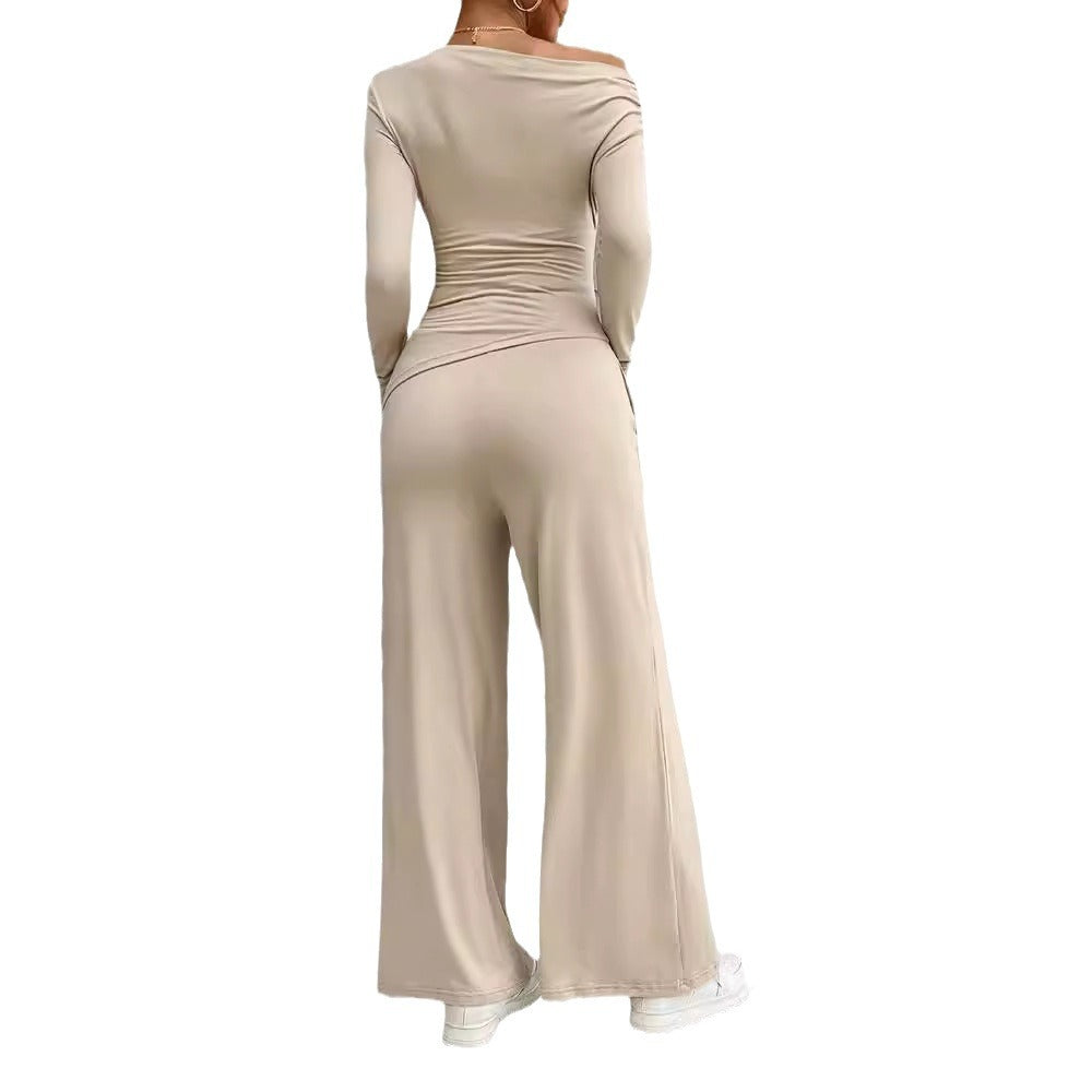 Damer Elegant Overall med breda ben och praktisk fickdesign Mirla-Eva Jonsson